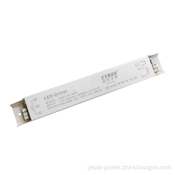 Iron Case 50W 350mA LED Driver with Flicker Less Than 1% Pf (0.95)